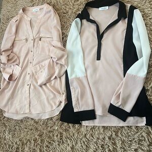💛3 for $16 Sale/Calvin Klein Blouses Blush Pink